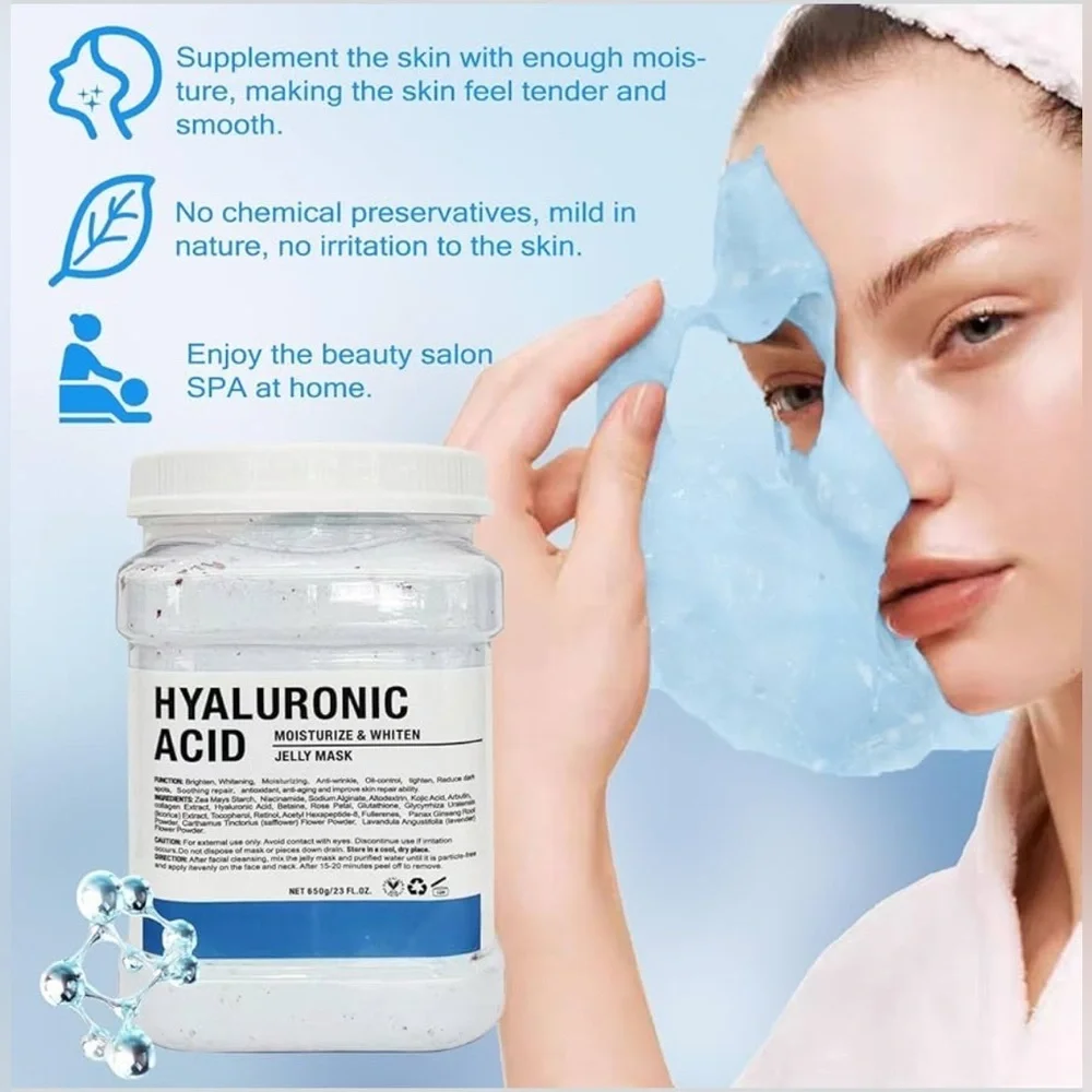 Hyaluronic Acid Crystal Jelly Mask Powder – 12.3 fl oz ✨ New & Sealed